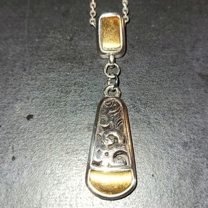 Brighton Reversible Y-Necklace, NWOT